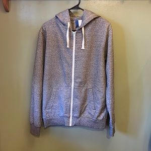 Men’s Grey Hooded Sweatshirt